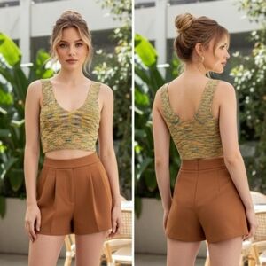 Urban Outfitters psychedelic knit top- Size S